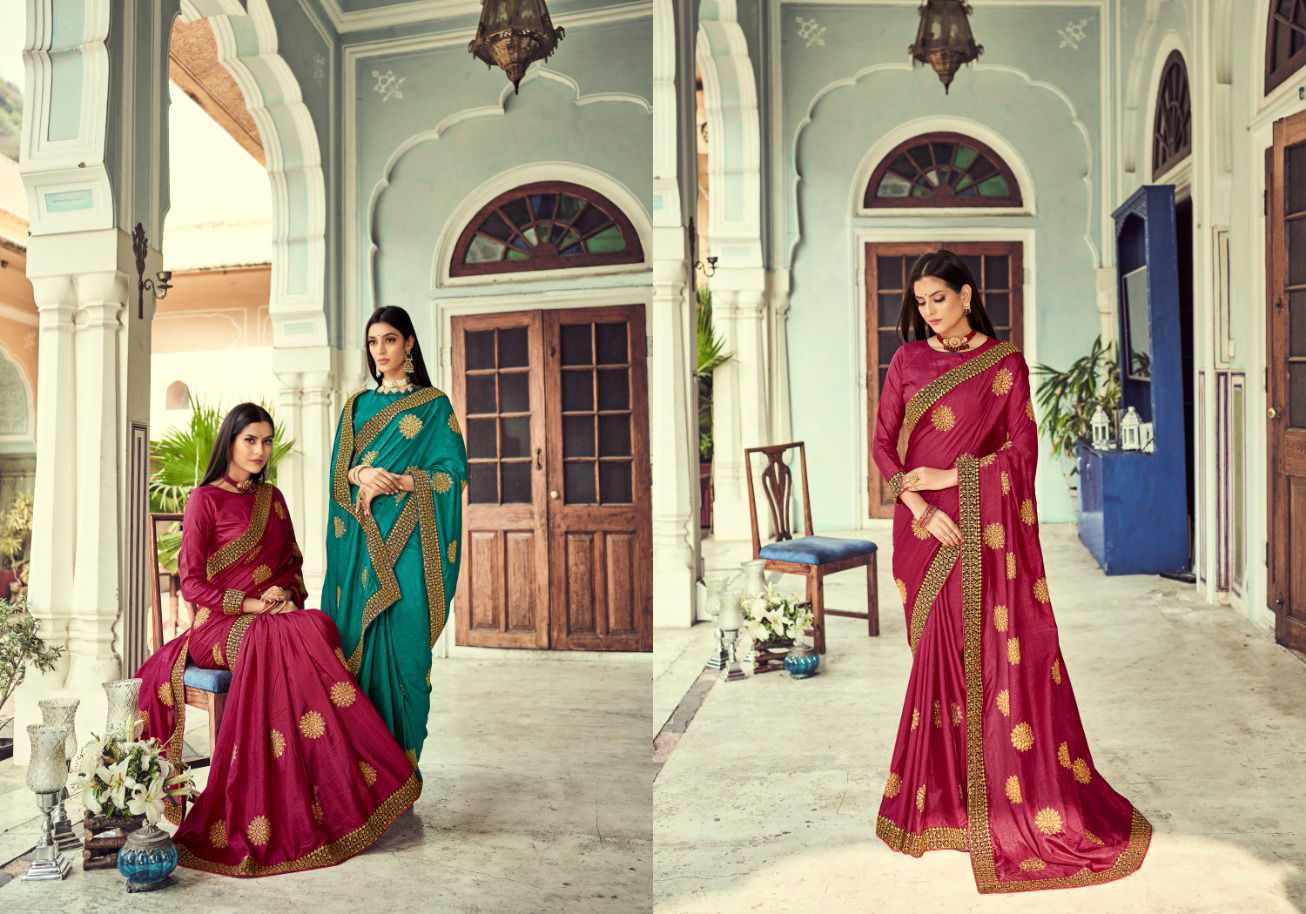 Ynf Kashmiri Silk Designer Sarees Catalog
